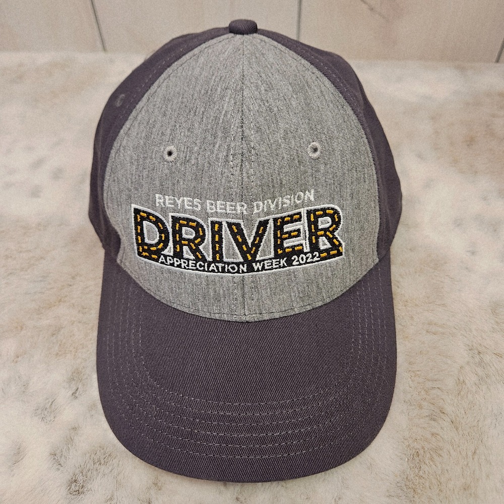 Your Beer is Here Driver Appreciation Ball Cap Hat Adjustable Gray 2-Tone